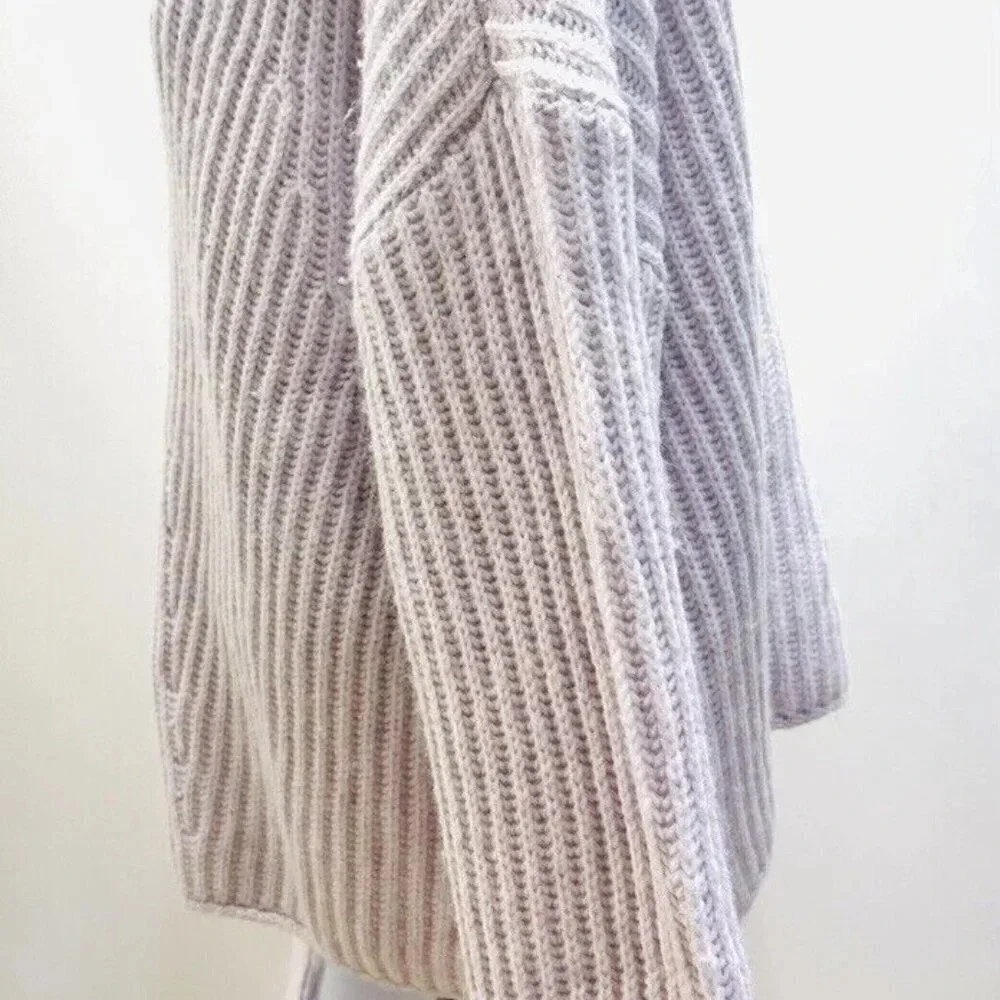 NWT SO GOODS FOR LIFE Women Long Sleeve Mock Neck Pullover Purple Sweater Sz XXL